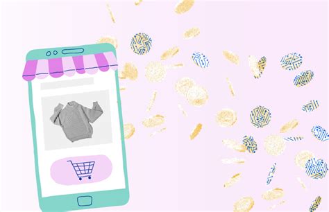 Ilustrácia online nakupovania s ikonou súhlasu