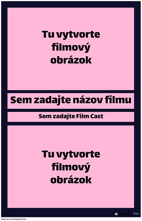Ilustračný obrázok - galéria filmových plagátov