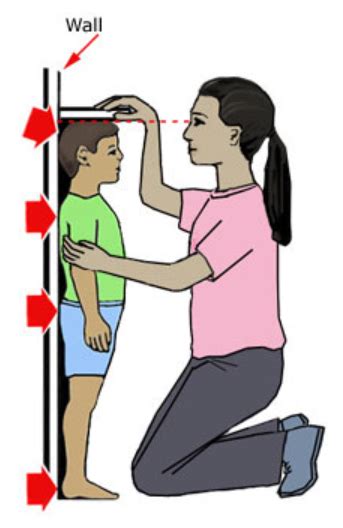 Meranie výšky dieťaťa