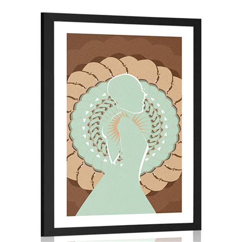 Symbolická ilustrácia ženskej krásy