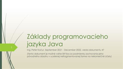 Ilustrácia Javy ako programovacieho jazyka