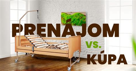 infografika porovnávajúca kúpu a prenájom polohovateľnej postele