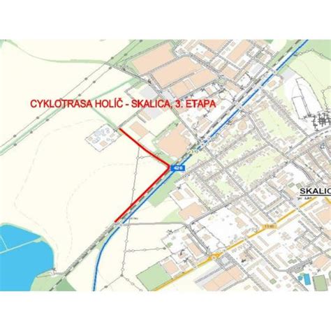Mapa Záhoria s vyznačenými mestami Skalica, Holíč a Gbely