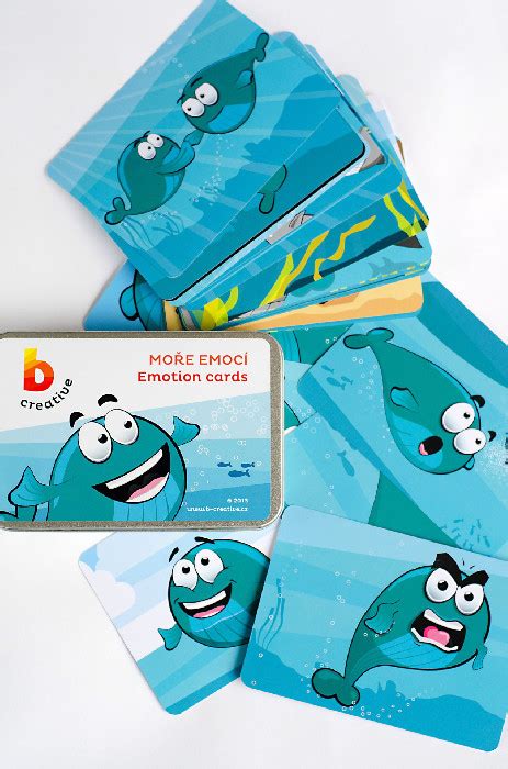 Deti si hrajú s terapeutickými kartami emócií