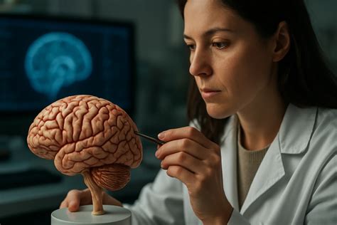 Ilustrácia ľudského mozgu s prepojenými neurónmi