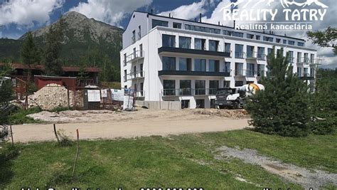 Moderný apartmánový komplex vo Vysokých Tatrách