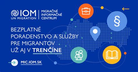 Logo Medzinárodnej organizácie pre migráciu (IOM)