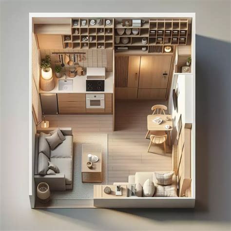 Ilustrácia rôznych typov bytov (1+kk, 2+kk, 3+kk)