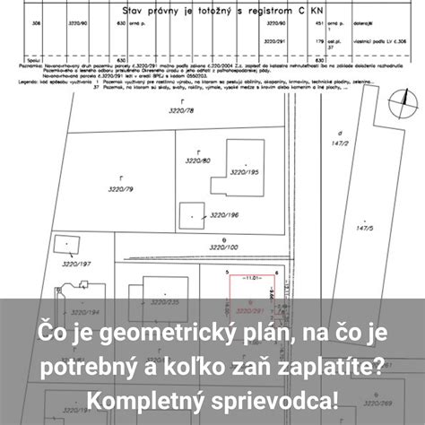 Pečiatka správy katastra na geometrickom pláne