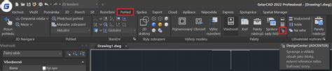 Paleta nástrojov v AutoCAD Architecture s rôznymi stavebnými prvkami
