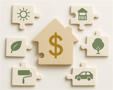 Ikony symbolizujúce kľúčové vlastnosti bytu (rozloha, lokalita, cena)