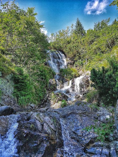 Vajskovský vodopád v Nízkych Tatrách