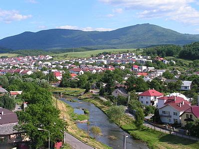 Panorama mesta Snina