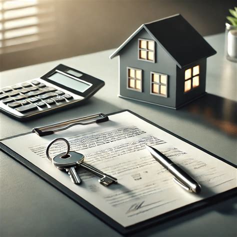 Ilustrácia človeka s kľúčom od domu a symbolom hypotéky