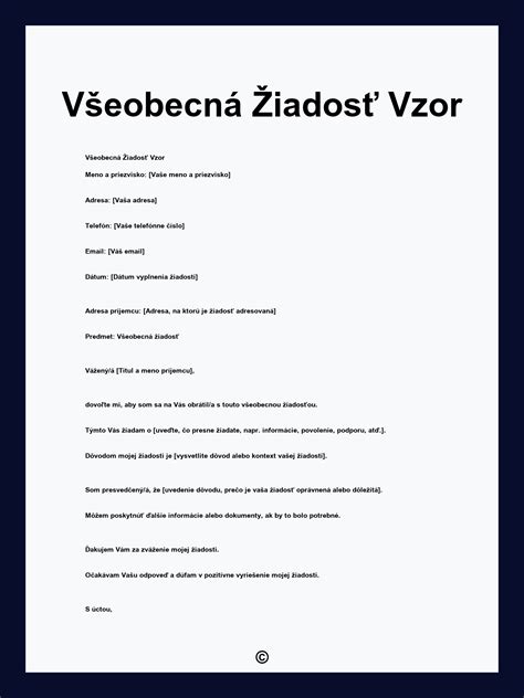 Vzor žiadosti o oslobodenie od dane z nehnuteľnosti