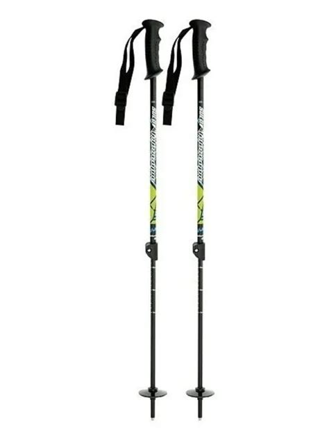 Detail lyžiarskej palice s popisom jej častí