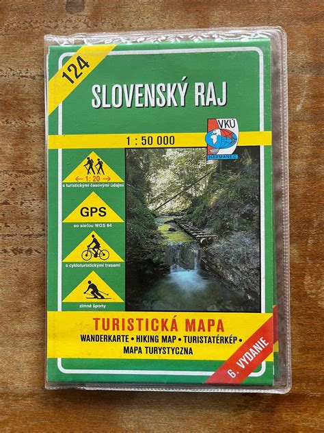Mapa regiónu Slovenský raj a okolie
