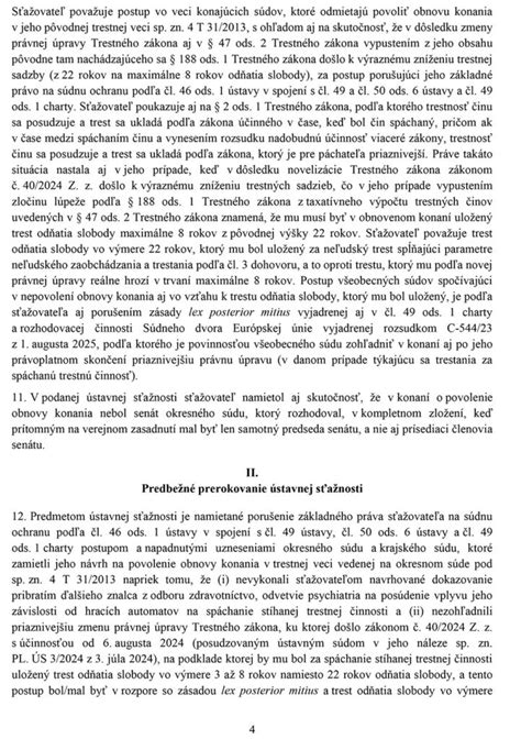 Štruktúra trestného konania pre mladistvých