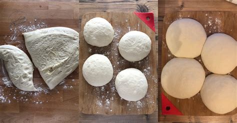 Ilustrácia procesu prípravy pizze s Lievito Madre