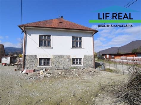 Ilustračná fotografia rodinného domu vo Vrútkach