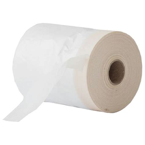 Luster zakrytý fóliou a páskou