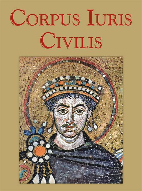 historický dokument Corpus iuris civilis