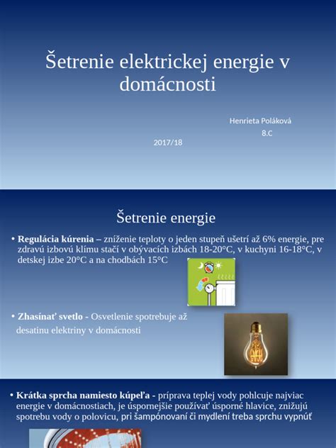 Ilustrácia rôznych typov odberateľov elektrickej energie