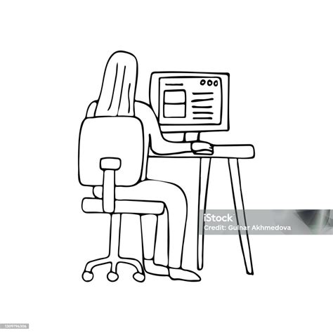 Žena pracuje pri počítači s grafmi.