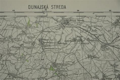 Mapa Dunajskej Stredy s vyznačenými novými obytnými zónami