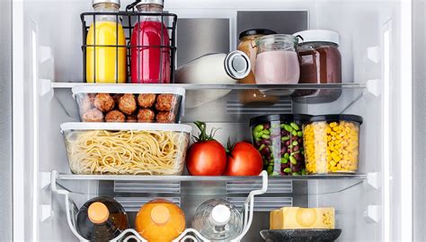 Infografika s minimálnymi teplotami pre skladovanie rôznych druhov potravín