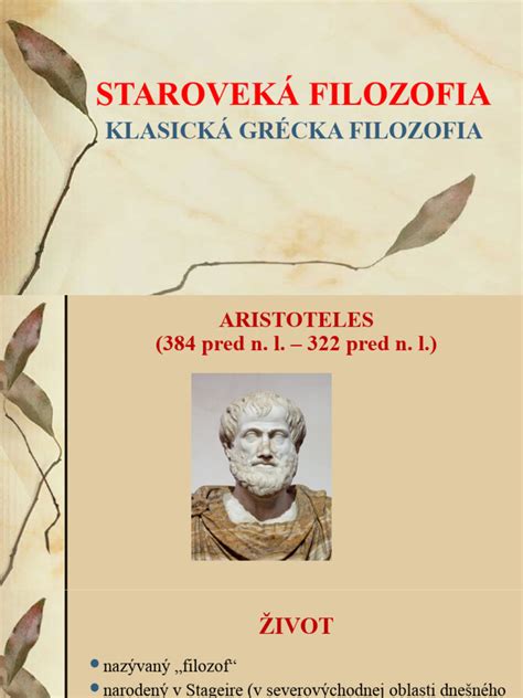 Staroveká grécka filozofia a atómová teória