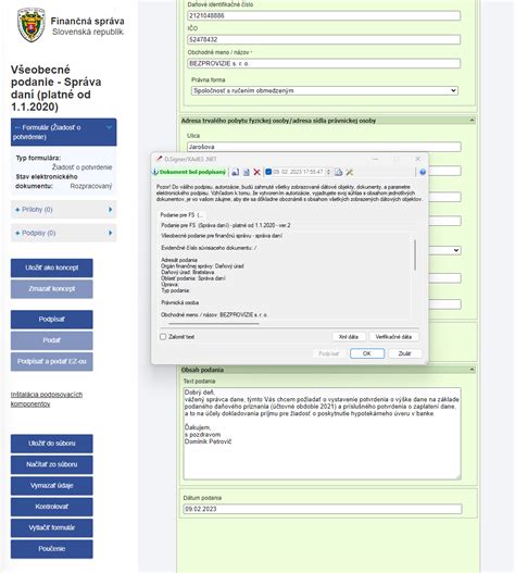 Dokument s právnou doložkou