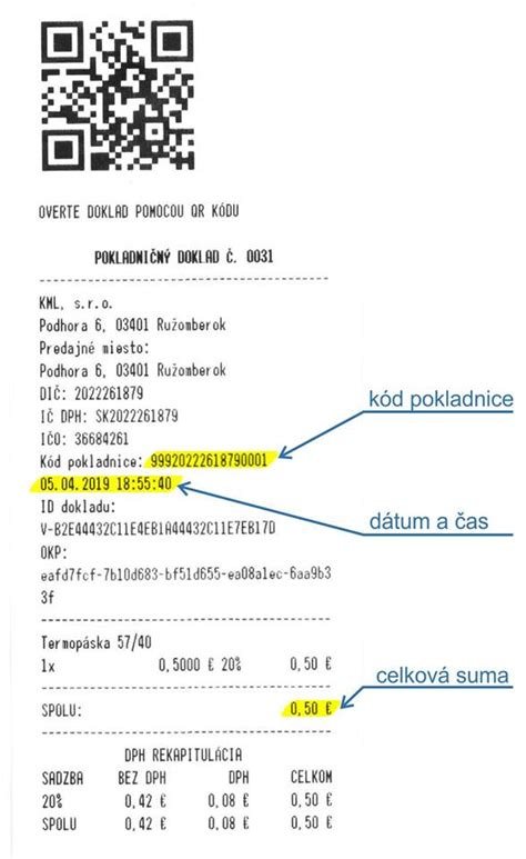 Ilustrácia registračnej pokladnice