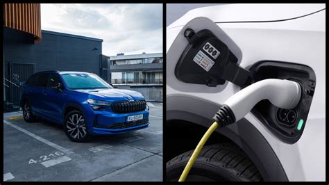 Ilustrácia elektromobilu a plug-in hybridu