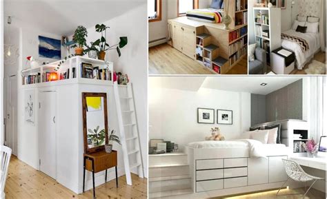 príklad multifunkčného nábytku v malom byte