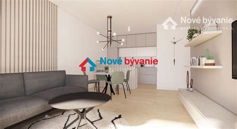 Vizualizácia mezonetového bytu s vysokými stropmi