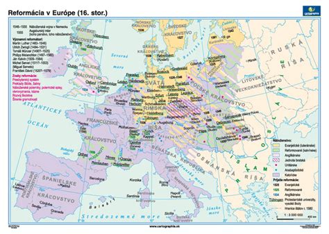 Mapa templárskych sídiel v Európe