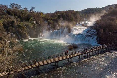 Vodopády Skradinski buk v Národnom parku Krka