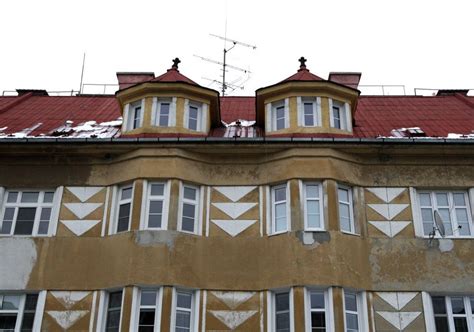Moderná architektúra bytového domu vo Zvolene