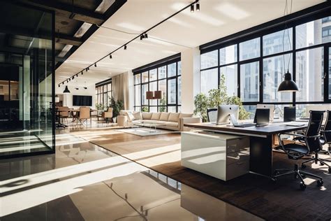 Interior of a modern office space in Trnava