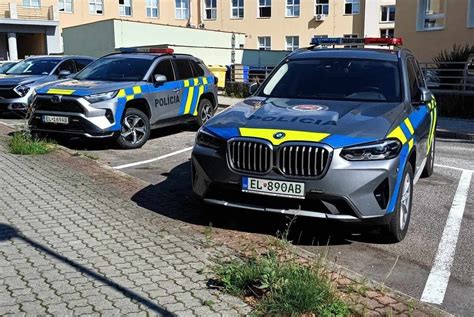 Ilustračná fotografia policajného vozidla