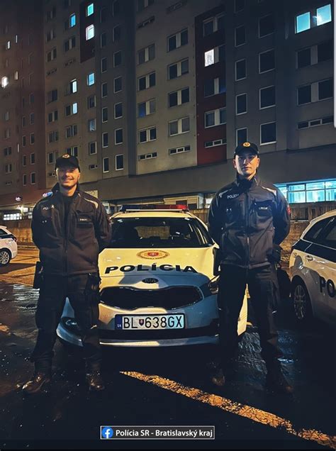 Ilustrácia policajnej hliadky