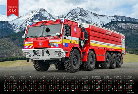 Hasičské auto v akcii