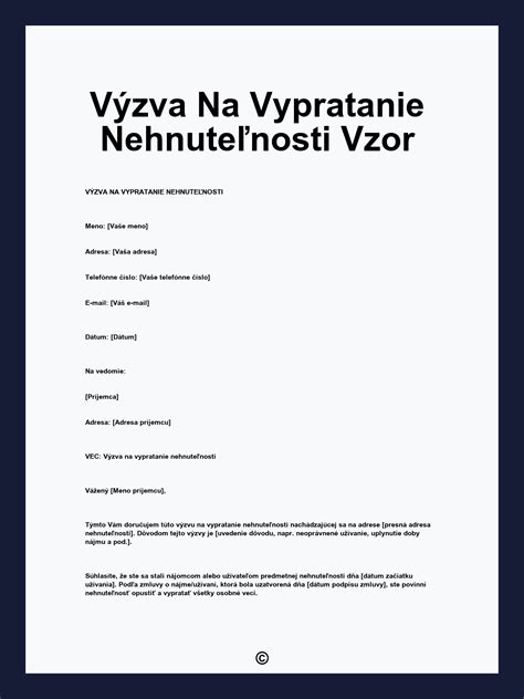 Súdny proces a vypratanie nehnuteľnosti