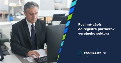 Schematické znázornenie Registra partnerov verejného sektora
