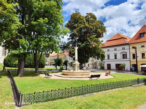 Archívny záber historického námestia v Levoči