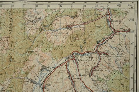 Mapa regiónu Rajec a Rajecké Teplice