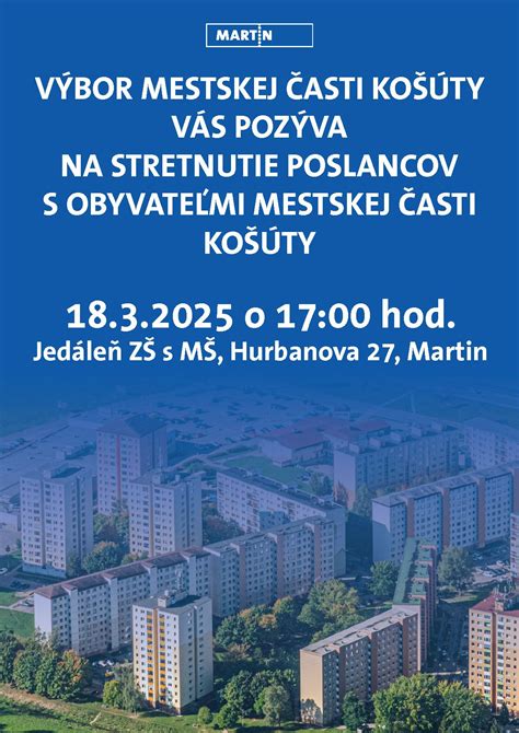 Mapa mestskej časti Martin - Ľadoveň s vyznačenými službami