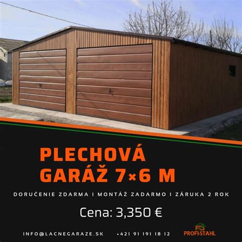 Infografika porovnávajúca betónovú a plechovú garáž