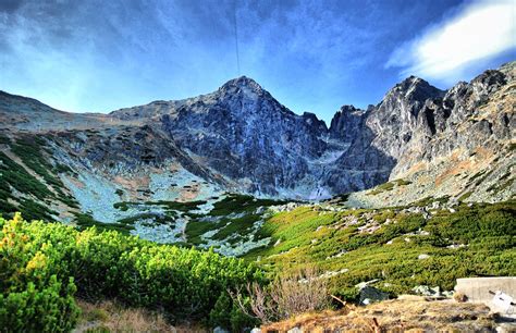 Panoramatický výhľad na Vysoké Tatry z Tatranskej Štrby